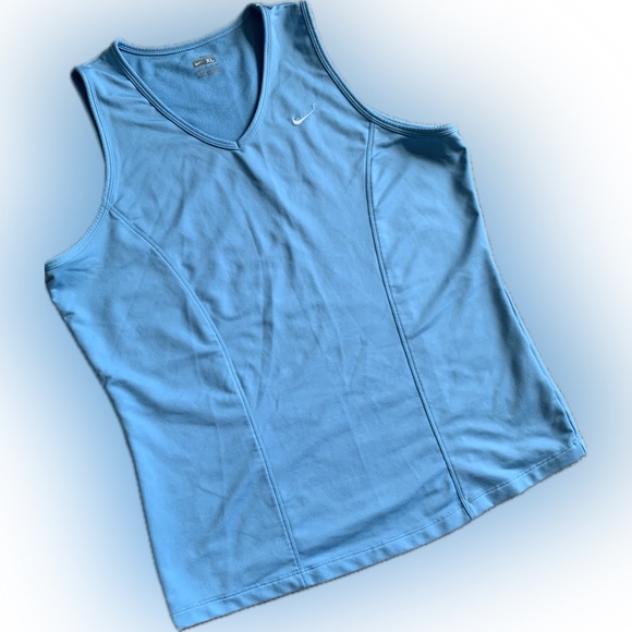 NIKE light blue sleeveless tank top, XL - Picture 1 of 5